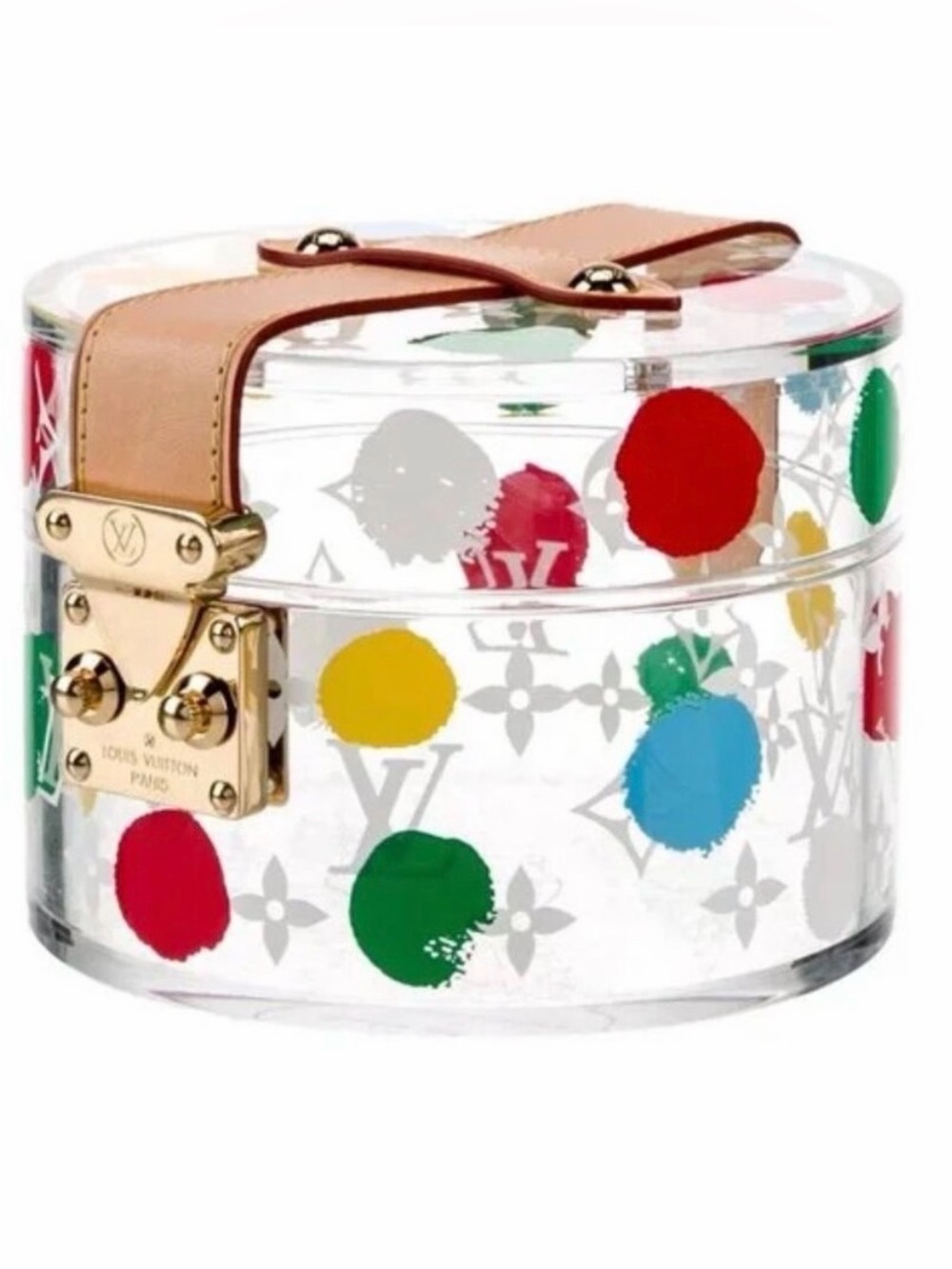Louis Vuitton x Yayoi Kusama Painted Dots Scott Box / Jewelry Box